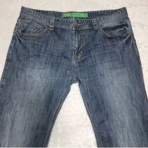 Rock & Roll Cowboy Men's Pistol Straight Leg Jeans 38x34